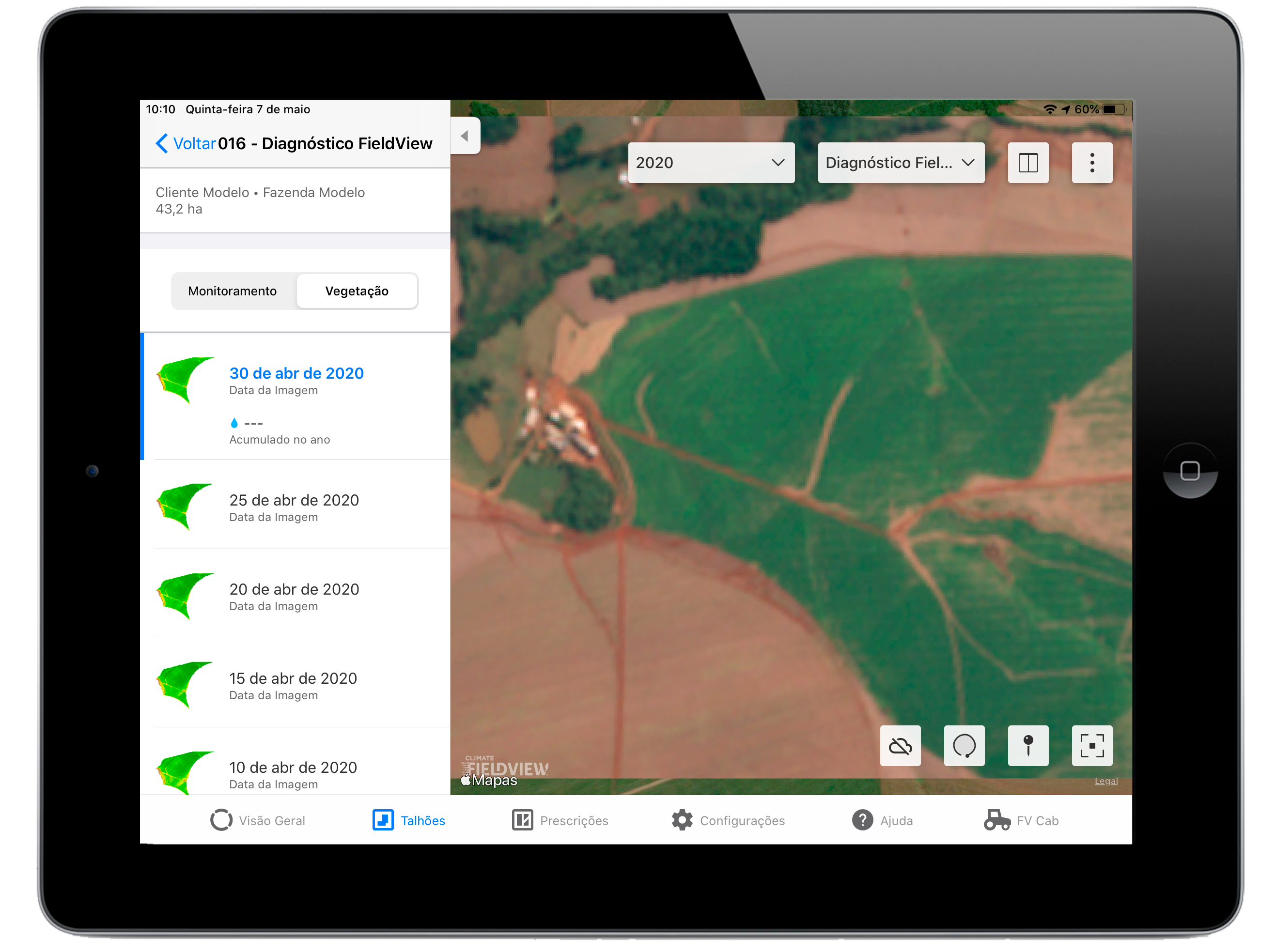 Captura de Diagnóstico FieldView