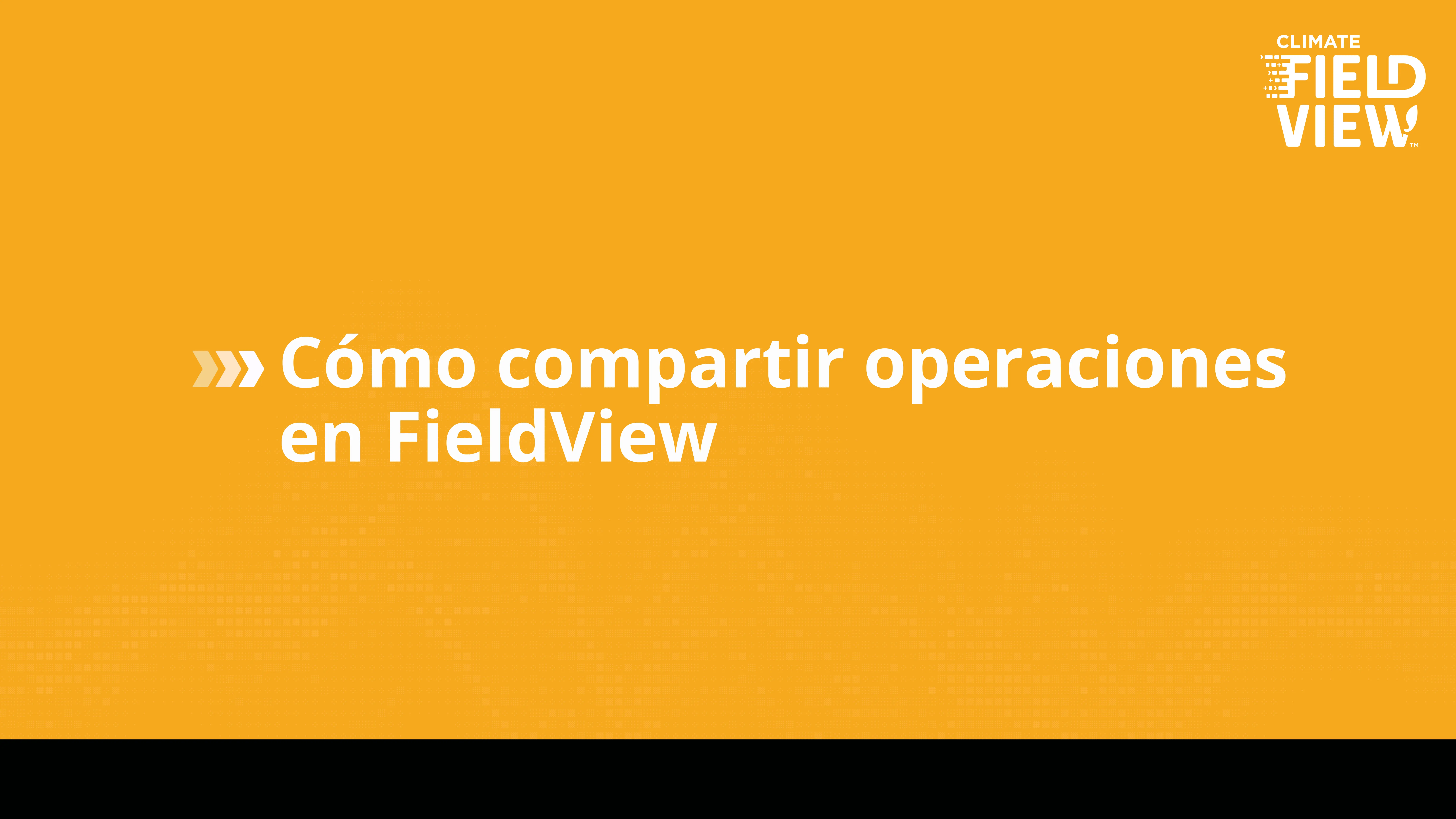 Cómo compartir operaciones